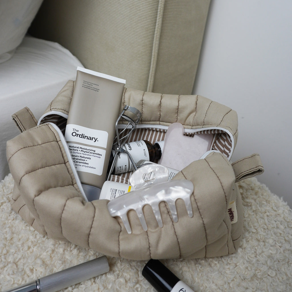 sand - Makeup Bag medium
